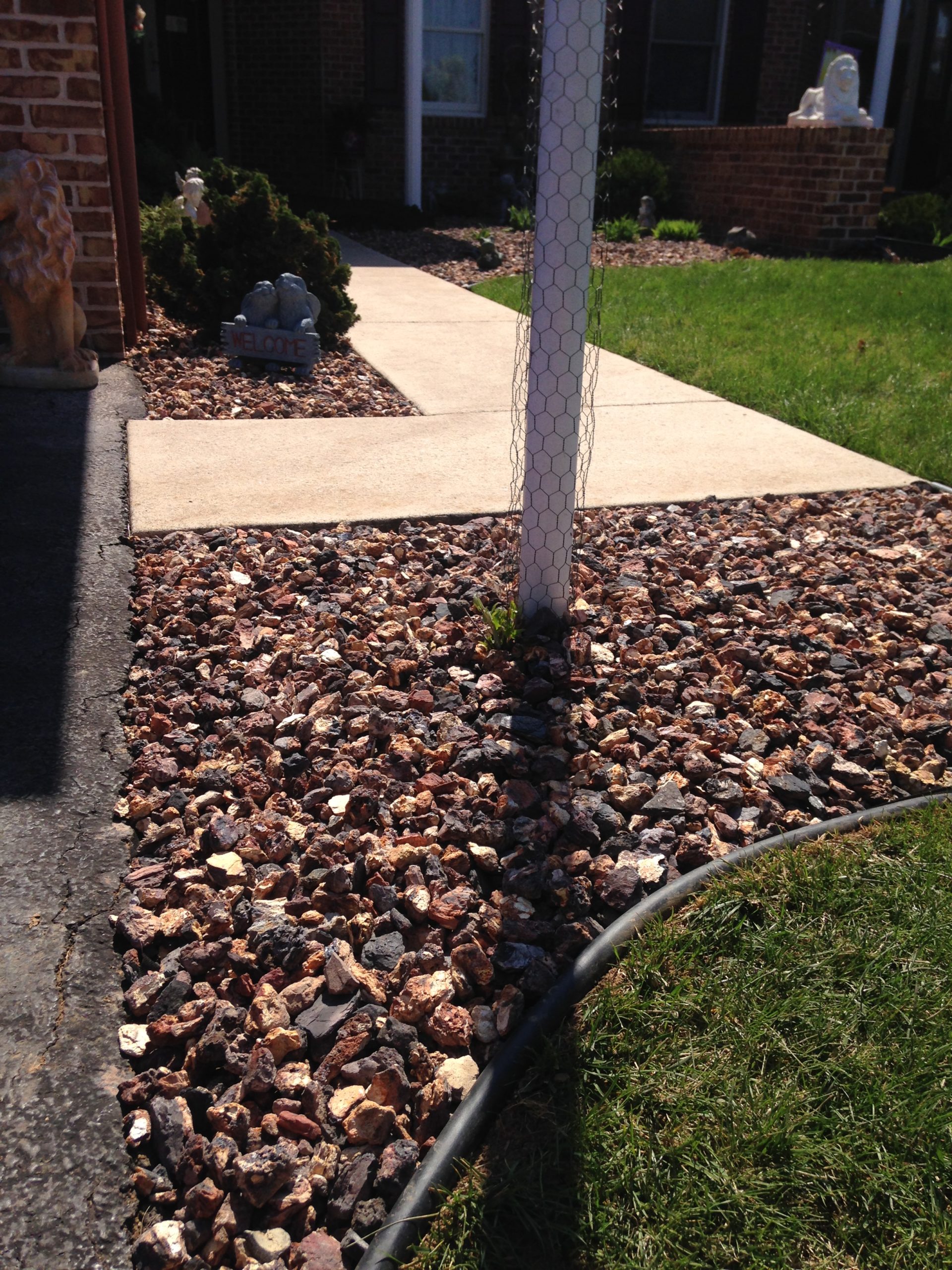 landscaping stones and rocks prices on 3 4 Timberlite Stone Per 1 2 Yard Mark S Lawn Care