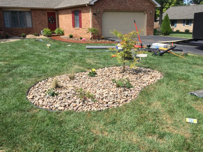 13″ Delaware River Stone (per 1/2 yard) Mark’s Lawn Care